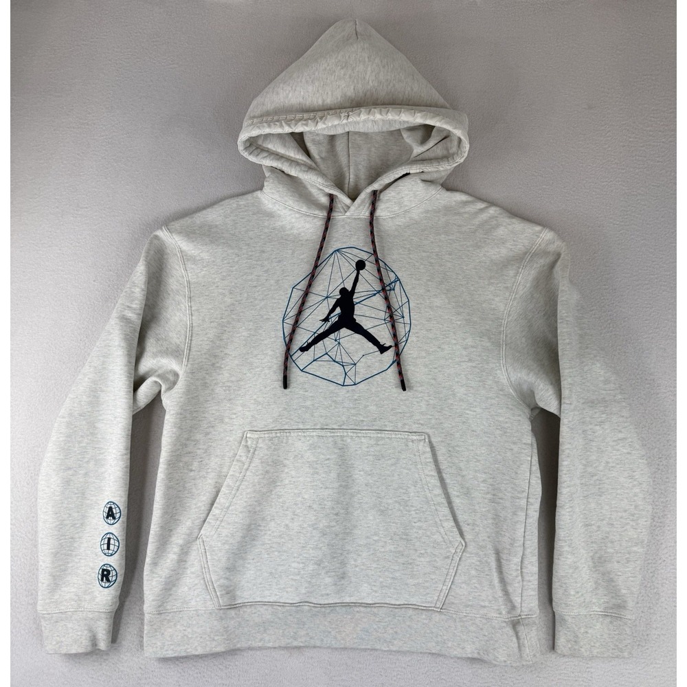 Nike Jordan Mountainside Jumpman‎ Grey Hoodie Men's Medium DC9727-141